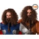 Perruque et Barbe Viking Homme