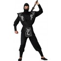 Déguisement Homme Ninja noir/blanc
