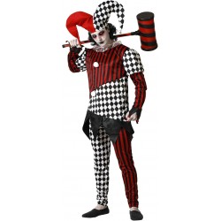 Costume D'Halloween Pour Homme - Coupe Ajustée, Imprimé Tête De Mort Rose Sang, Style Blazer Chic Pour Fêtes