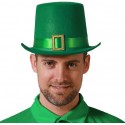 Chapeau Vert Haut de Forme St Patrick