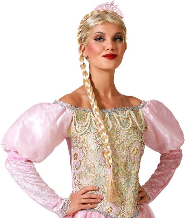 Reine Des Neiges Princesse Perruque Tresses Enfant Couronne Princesse Bandeaux Reine Aisha Coiffure Aisha Filles Bandeau Cheveux Accessoires
