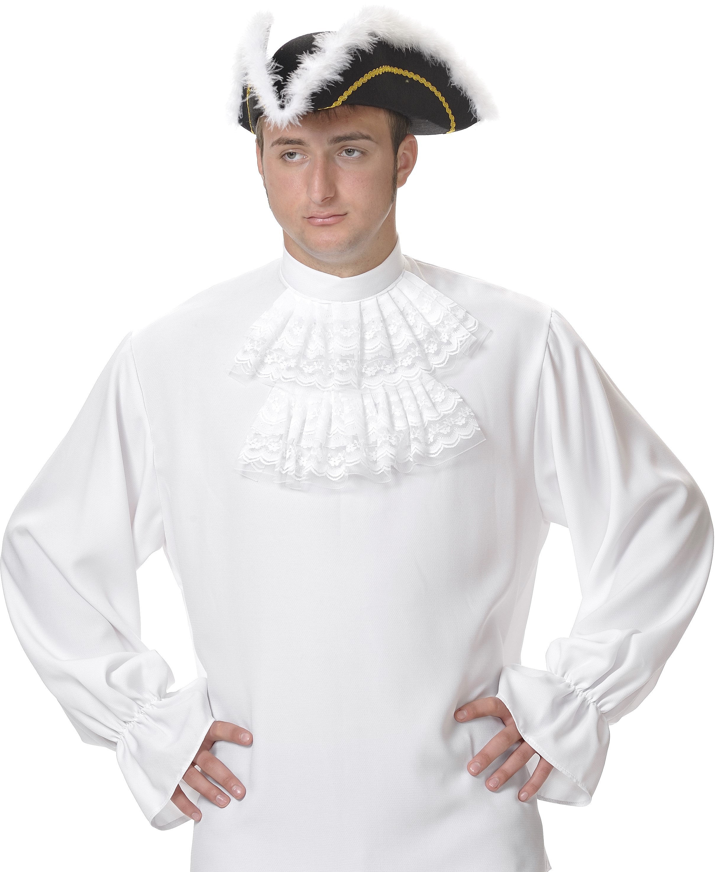 Chemise Blanche à Jabot