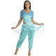 Déguisement Princesse Jasmine Bleu Femme