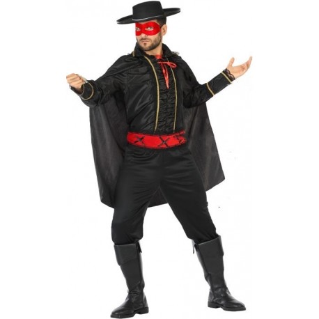 Déguisement Homme Zorro Bandit Masqué