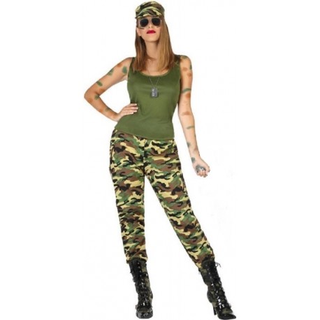 Déguisement Femme Militaire
