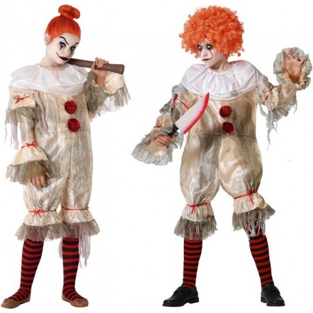 Déguisement Fille de Clown Ensanglanté