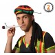 Kit Chapeau Rasta Noir et Joint