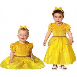 Déguisement Bébé Princesse Jaune