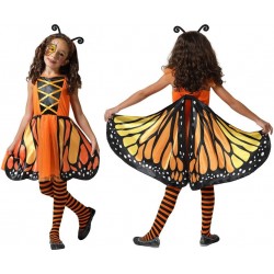 Déguisement Fille Papillon Monarque