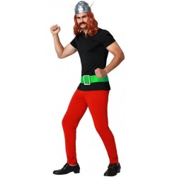 Déguisement Petit Gaulois Rouge Homme