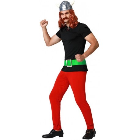Déguisement Petit Gaulois Rouge Homme