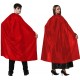 Cape de Vampire Satiné Rouge 130cm