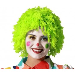 Perruque Adulte Clown Vert