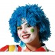 Perruque Adulte Clown Bleu