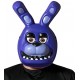 Demi Masque de Lapin Violet
