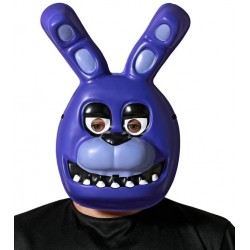 Demi Masque de Lapin Violet