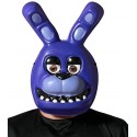 Demi Masque de Lapin Violet
