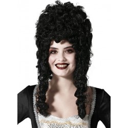 Perruque Haute Noire Femme Vampire