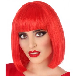 Perruque Carré Rouge
