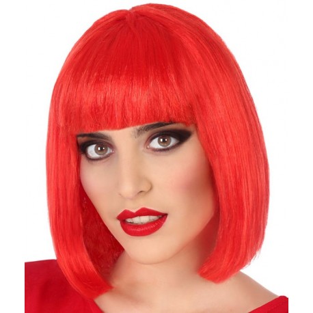 Perruque Carré Rouge