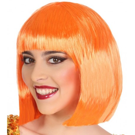 Perruque Carré Orange