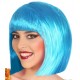 Perruque Carré Bleu