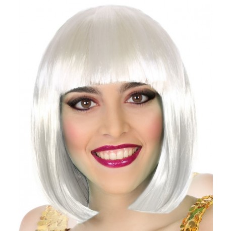 Perruque Carré Blanc