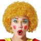 Perruque Afro Clown Jaune