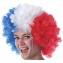 Perruque Afro Tricolore