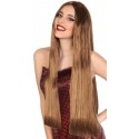 Perruque Extra Longue Chatain 80cm