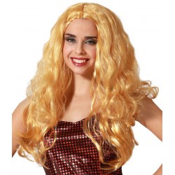 Perruque Longue Blonde ondulée 60cm