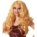Perruque Longue Blonde ondulé 60cm