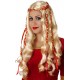 Perruque Blonde Déguisement Dame Médiévale
