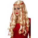 Perruque Princesse Médiévale Blonde