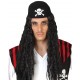 Perruque Noire de Pirate