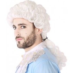 Perruque Blanche Homme Marquis