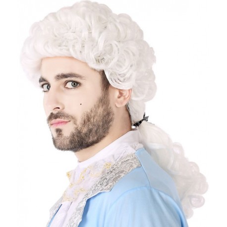 Perruque Blanche Homme Marquis
