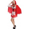 Déguisement Femme Petit Chaperon Rouge Sanglant