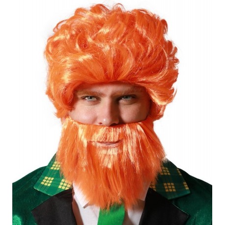 Perruque Barbe Homme Irlandais