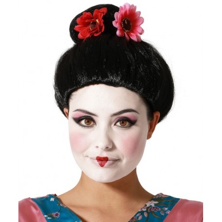 Perruque Femme Geisha