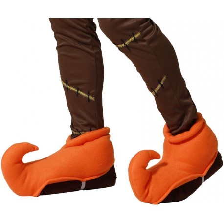 Chaussures Orange Adulte Lutin