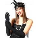 Gants Noir Longs 40cm