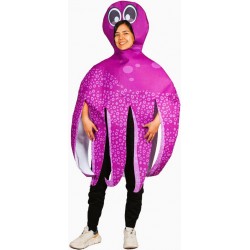 Déguisement Poulpe Violet Adulte