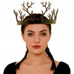 Couronne Médiévale Roi de la Forêt