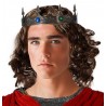 Couronne Métal Argent Roi Médiéval