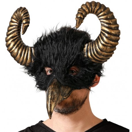 Demi Masque Adulte Animal Mythologique