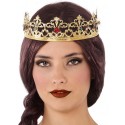 Couronne Métal Doré Reine Médiévale