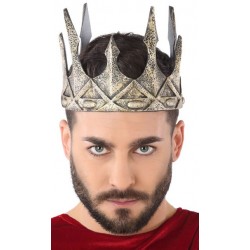 Couronne de Roi latex Argent