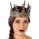 Couronne Médiévale Latex Doré