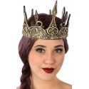 Couronne Médiévale Latex Doré